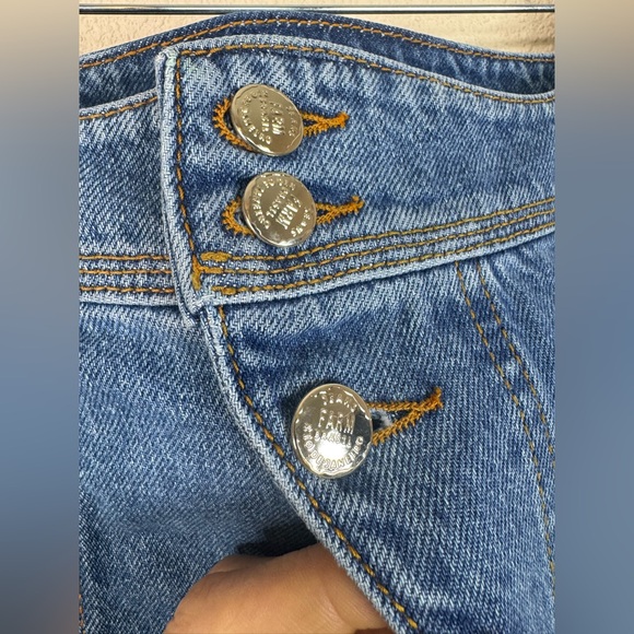 NWT - FARM Rio Blue Denim Skirt - Picture 9 of 11